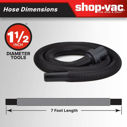 Shop-Vac 5761311 The Shop-Vac® 12 Gallon* 6.0 Peak HP** Stainless Steel Wet/Dry Vacuum