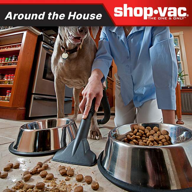 Shop-Vac 5761311 The Shop-Vac® 12 Gallon* 6.0 Peak HP** Stainless Steel Wet/Dry Vacuum