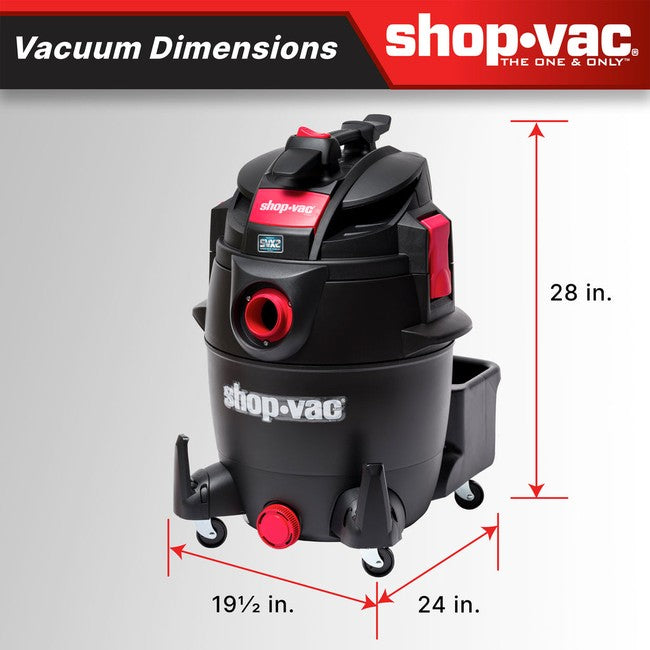 Shop-Vac 5801411 The Shop-Vac® 14 Gallon* 5.5 Peak HP** Wet/Dry Vacuum features the SVX2 Motor Technology