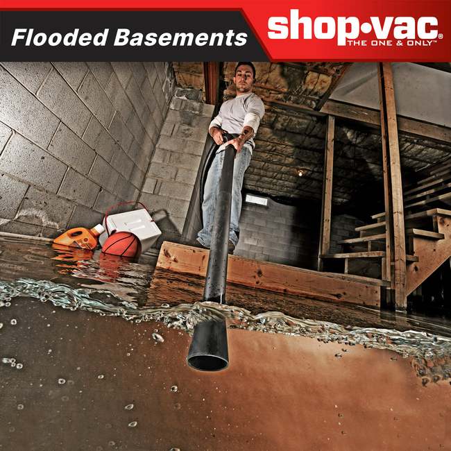 Shop-Vac 5801411 The Shop-Vac® 14 Gallon* 5.5 Peak HP** Wet/Dry Vacuum features the SVX2 Motor Technology