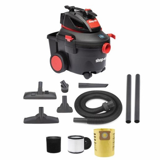 Shop-Vac 5830411 The Shop-Vac® 4 Gallon* 5.5 Peak HP** Wet/Dry Vacuum features the SVX2 Motor Technology