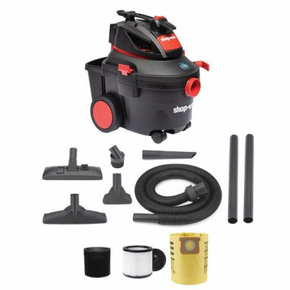 Shop-Vac 5830411 The Shop-Vac® 4 Gallon* 5.5 Peak HP** Wet/Dry Vacuum features the SVX2 Motor Technology
