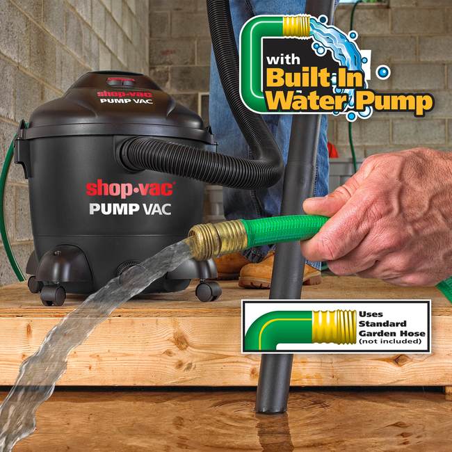 Shop-Vac 5871205 12 Gallon 5.0 PHP Pump Vac