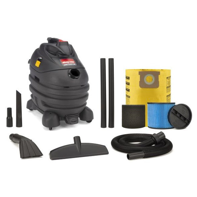 Shop-Vac 5873806 10 Gallon* 6.0 Peak HP** Contractor Series Wet/Dry Vacuum