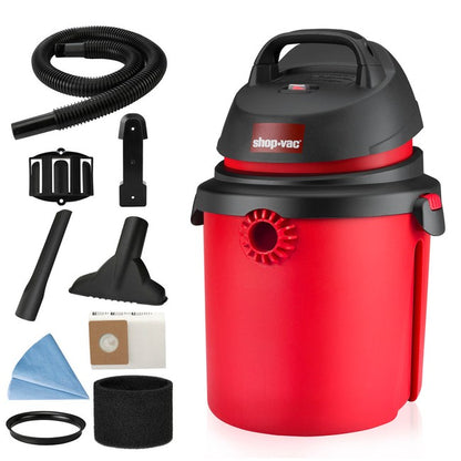Shop-Vac 5890489 4 Gallon 4.0 Peak HP Wet/Dry Vac