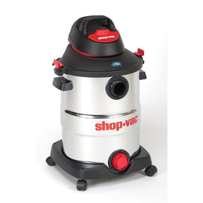 Shop-Vac 5981338 12 Gallon* 5.5 Peak HP** Stainless Steel Wet/Dry Vacuum with SVX2 Motor Technology