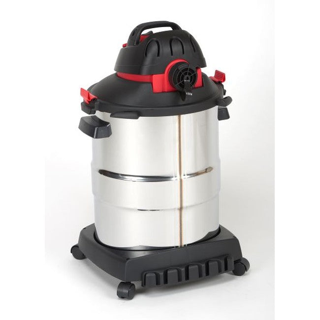 Shop-Vac 5981338 12 Gallon* 5.5 Peak HP** Stainless Steel Wet/Dry Vacuum with SVX2 Motor Technology