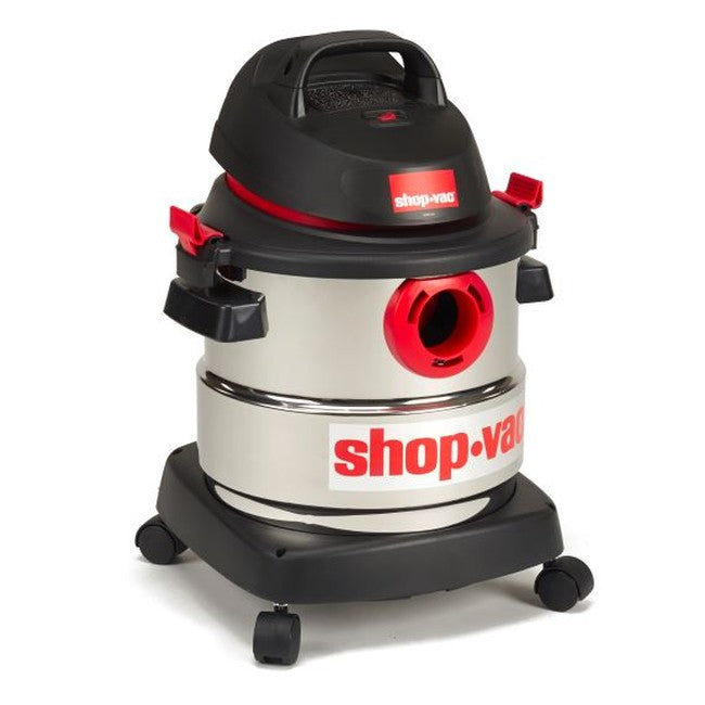 Shop-Vac 5989305 5 Gallon 4.5 Peak HP Stainless Steel Wet/Dry Vacuum