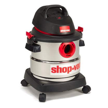 Shop-Vac 5989305 5 Gallon 4.5 Peak HP Stainless Steel Wet/Dry Vacuum