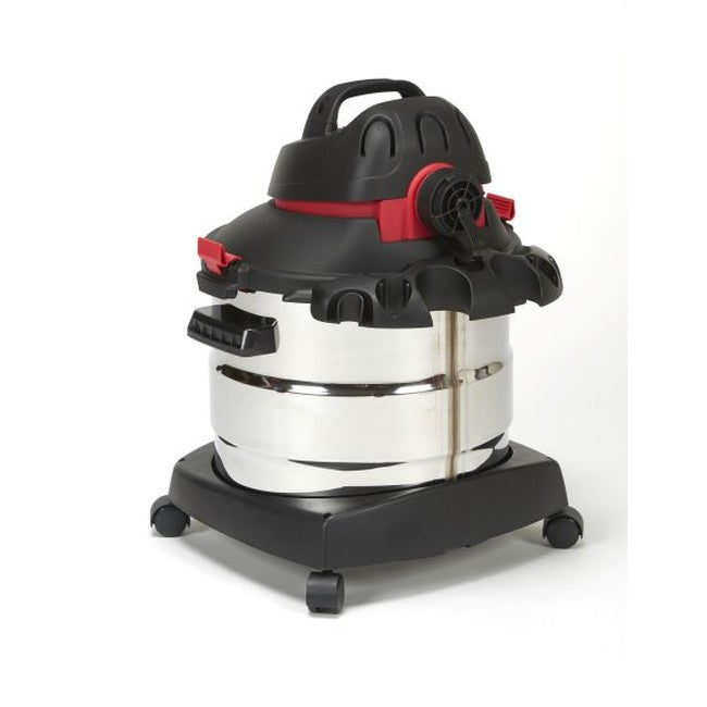 Shop-Vac 5989405 8 Gallon 6.0 Peak HP Stainless Steel Wet/Dry Vacuum