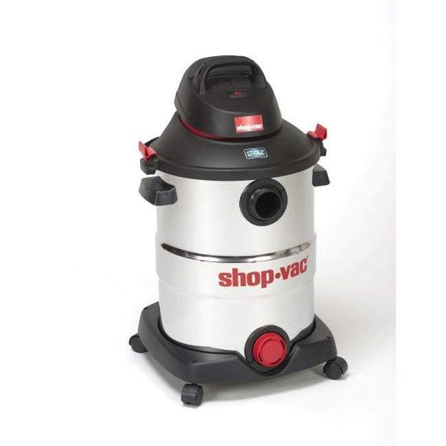 Shop-Vac 5989505 12 Gallon 5.5 Peak HP SVX2 Stainless Steel Wet/Dry Vacuum