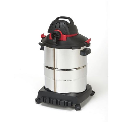 Shop-Vac 5989505 12 Gallon 5.5 Peak HP SVX2 Stainless Steel Wet/Dry Vacuum