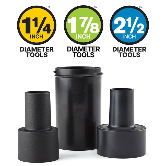 Shop-Vac 8019848 3-Piece Vacuum Hose Adaptor Kit