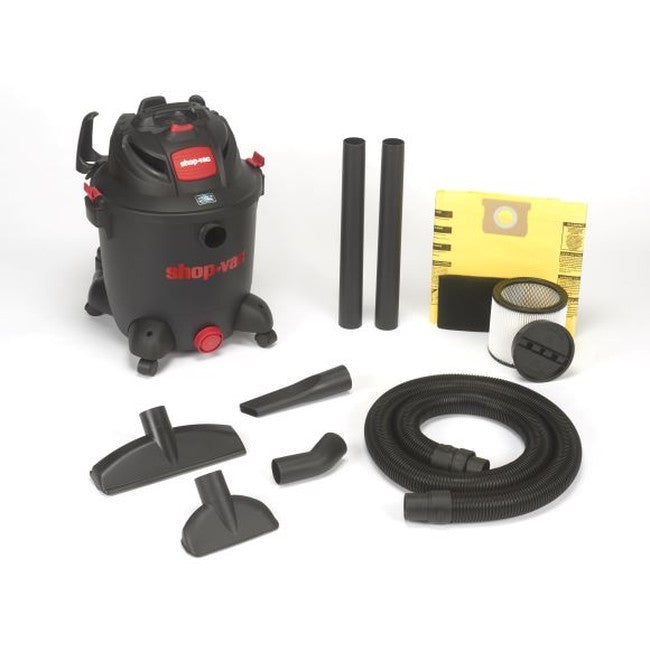 Shop-Vac 8251205 12 Gallon 5.5 Peak HP Wet/Dry Utility Vacuum with SVX2 Motor Technology