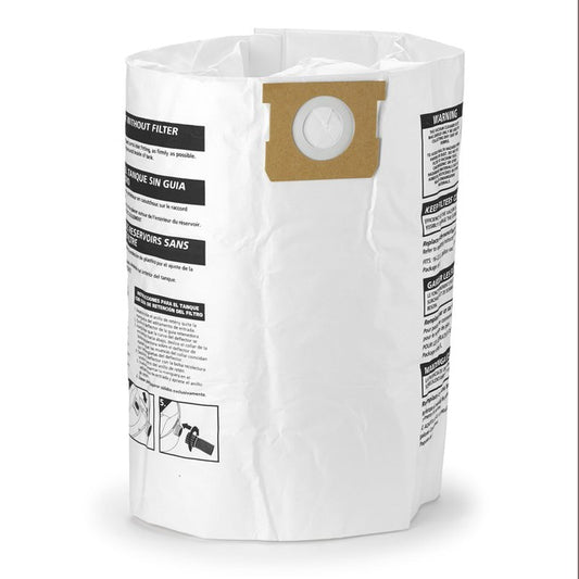 Shop-Vac 9066233 Type F - Shop-Vac® 10-14 Gallon* Disposable Filter Bags (3 Pack)