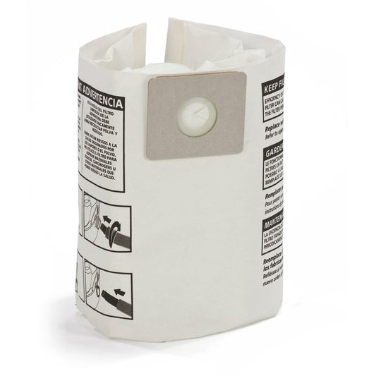Shop-Vac 9066900 Type C - Shop-Vac® 3 Gallon* Disposable Filter Bags (3 Pack)