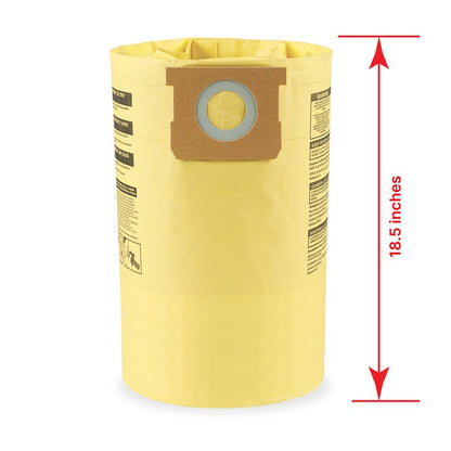 Shop-Vac 9067366 15-22 Gallon High Efficiency Disposable Filter Bags (5 pack)