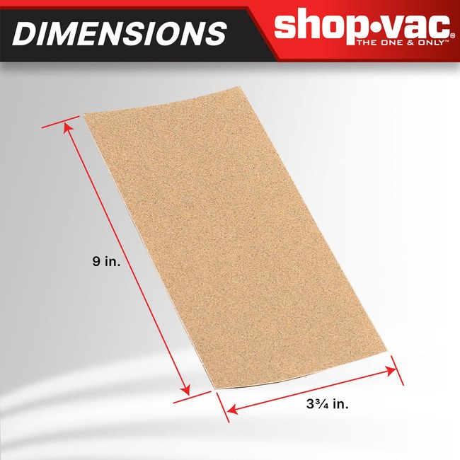 Shop-Vac 9198033 Dustless Hand Sander