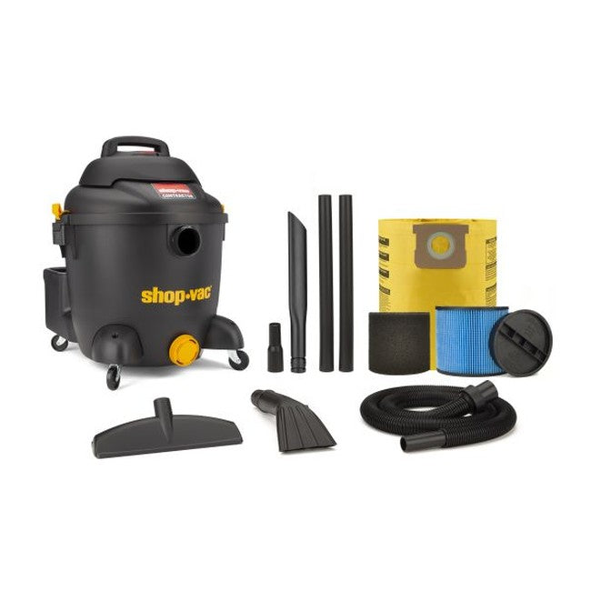 Shop-Vac 9627006 10-Gallon* 4.5 Peak HP** Contractor Series Wet/Dry Vacuum