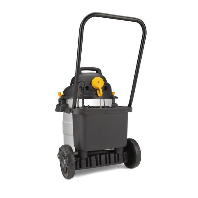 Shop-Vac 9627706 12 Gallon* 6.5 Peak HP** Contractor Series Stainless Steel Wet/Dry Vacuum with SVX2 Motor Technology