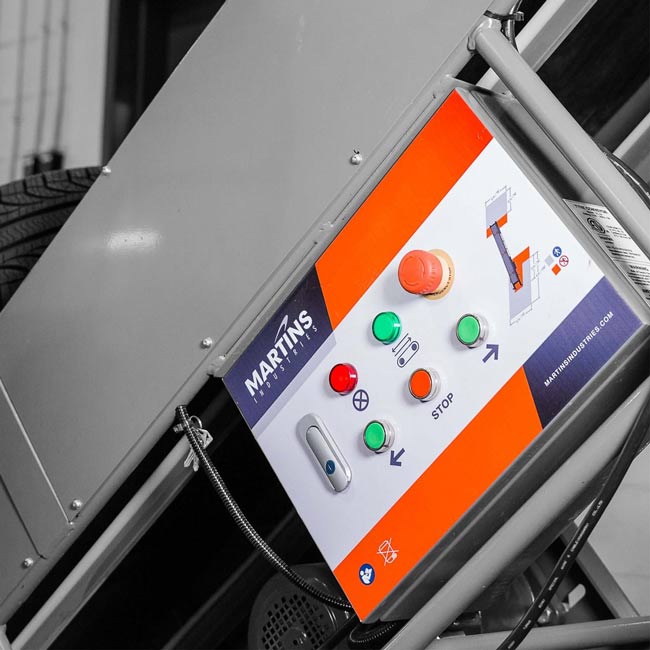 MARTINS TC-15 15' Tire conveyor