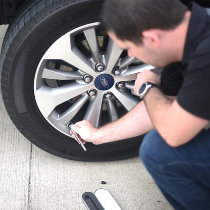 PCL TPG4H17 Tire Pressure Gauge Pocket Service Gauge 10-120 Psi Twin Angle Chuck