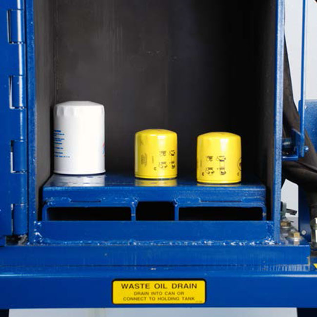 TSI TC-16 AC Oil Filter Crusher