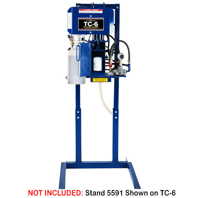 TSI TC-6 Oil Filter Crusher on optional stand 5591