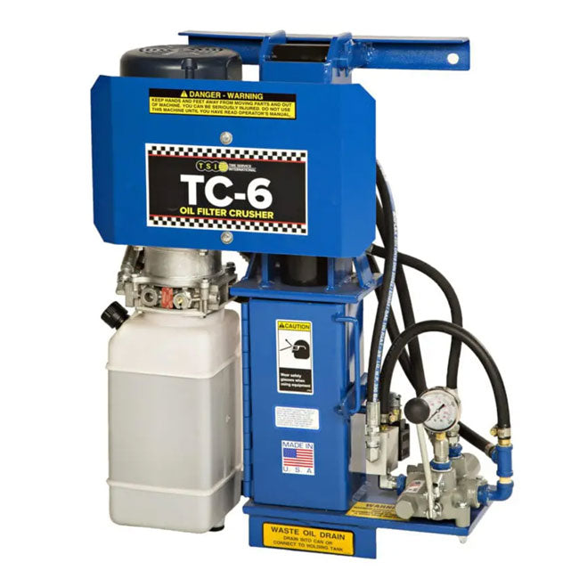 TSI TC-6 Oil Filter Crusher
