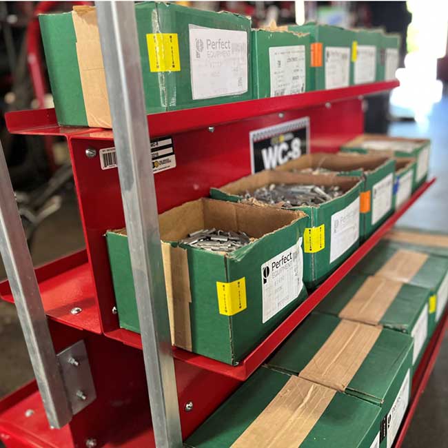 TSI WC-8 Wheel Weight Cart | Mobile Storage for Wheel Weights