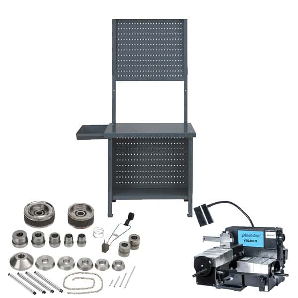 Velvet Turn VBL438501 Brake Lathe Bench and Lathe With Adapters All-In-One Combo Kit
