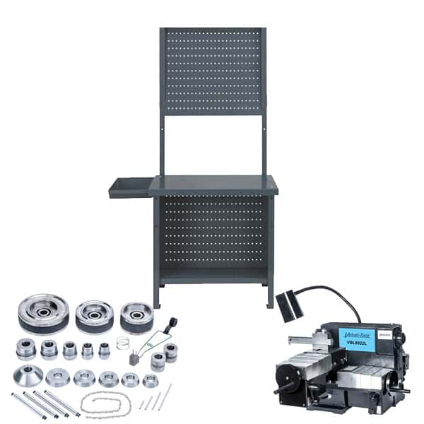 Velvet Turn VBL438501 Brake Lathe Bench and Lathe With Adapters All-In-One Combo Kit