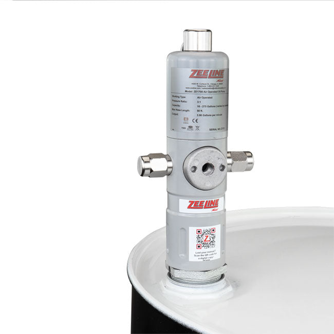 Zeeline ZE1700 3 1 Pneumatic Stub Style Standard Flow Rate Piston Pump | Tire Equipment Supply