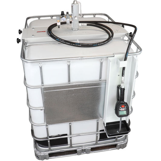 Zeeline ZE1700K IBC 300 3 1 Eco Series Pump Kit IBC with hose and preset meter | Tire Equipment Supply