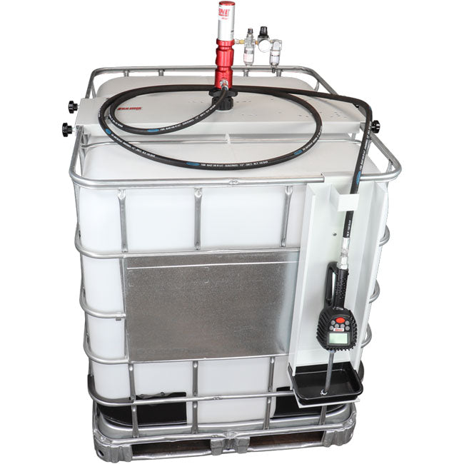 Zeeline ZE1700PK IBC 300 3 1 Premium Series Pump Kit IBC with hose and preset meter | Tire Equipment Supply