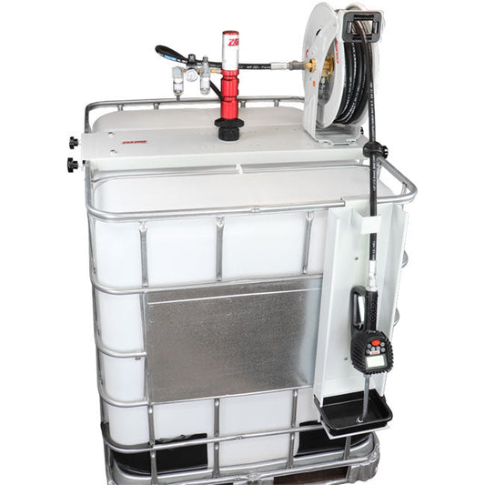Zeeline ZE1700PK IBC 500 3 1 Premium Series Pump Kit IBC with reel and preset meter | Tire Equipment Supply