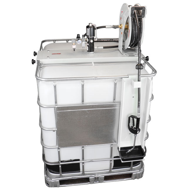 Zeeline ZE1730K IBC 400 5 1 Eco Series Pump Kit IBC with reel and Control Valve | Tire Equipment Supply