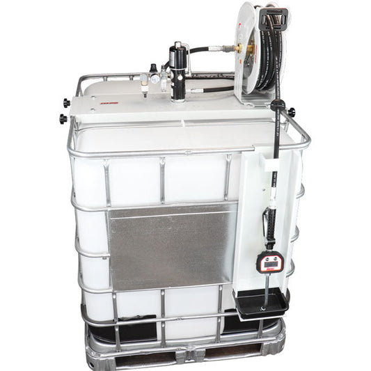 Zeeline ZE1730K IBC 600 5 1 Eco Series Pump Kit IBC with reel and meter | Tire Equipment Supply