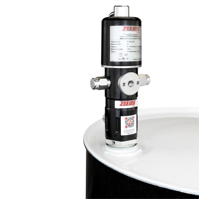 Zeeline ZE1731 5 1 Pneumatic Stub Style High Flow Rate Piston Pump Double Action | Tire Equipment Supply