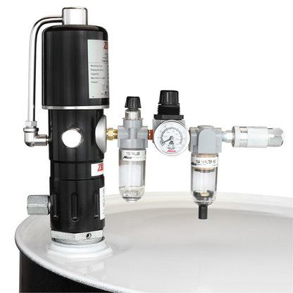 Zeeline ZE1731K 5 1 Pneumatic Stub Style High Flow Rate Piston Pump with FRL Double Action | Tire Equipment Supply