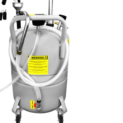 Zeeline ZE21CM 21 Gallon Professional Combination Oil Drain and Fluid Evacuator | Tire Equipment Supply
