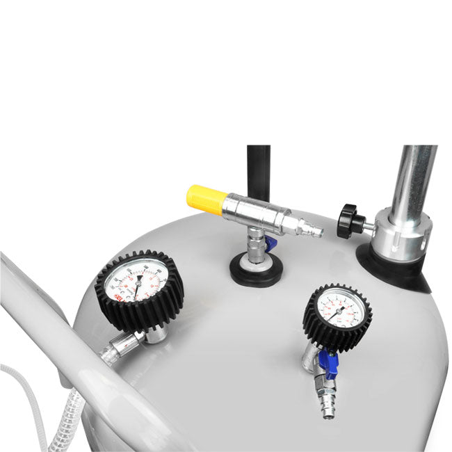 Zeeline ZE21CM 21 Gallon Professional Combination Oil Drain and Fluid Evacuator | Tire Equipment Supply