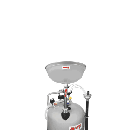 Zeeline ZE21CM 21 Gallon Professional Combination Oil Drain and Fluid Evacuator | Tire Equipment Supply
