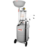 Zeeline ZE21CMB 21 Gallon Professional Grade Combination Oil Drain and Fluid Evacuator with Measuring Bowl | Tire Equipment Supply