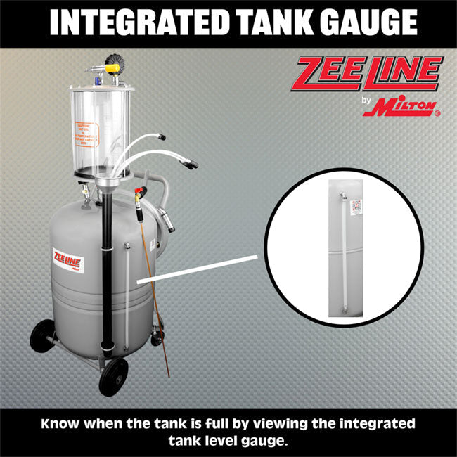 Zeeline ZE21EVB 21 Gallon Professional Fluid Evacuator with Measuring Bowl | Tire Equipment Supply