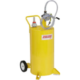 Zeeline ZE25DFC 25 Gallon Diesel Fuel Caddy with Two Way Rotary Pump | Tire Equipment Supply