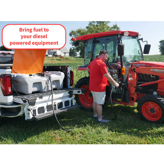 Zeeline ZEFS 55LP 55 Gallon Low Profile Portable Diesel Fueling Station | Tire Equipment Supply