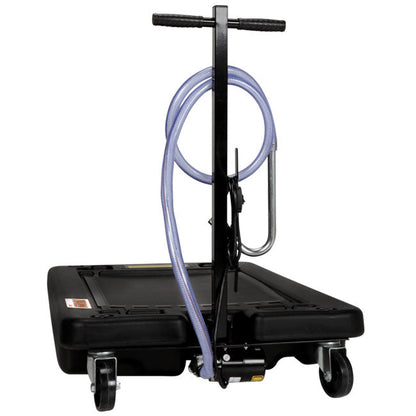 Zeeline ZELP17 EP 17 Gallon Poly Low Profile Oil Drain with electric evacuation pump | Tire Equipment Supply