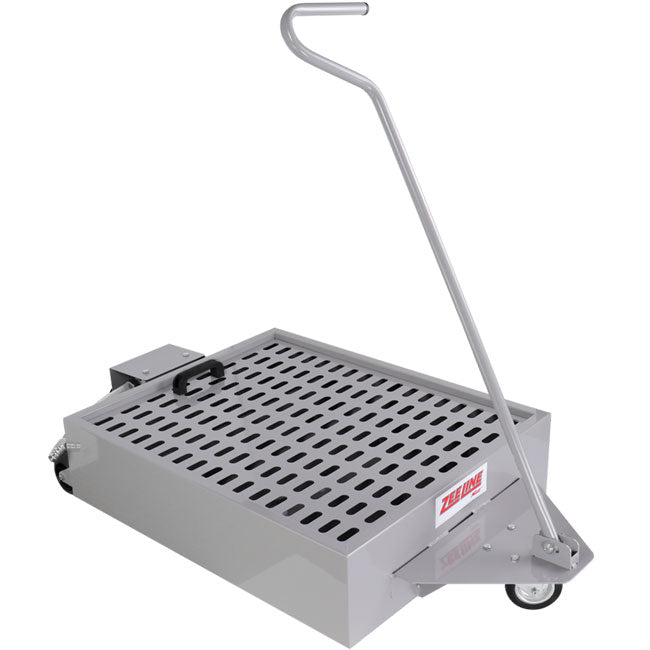 Zeeline ZELP26 EP 26 Gallon Steel Low Profile Oil Drain with Electric Pump | Tire Equipment Supply