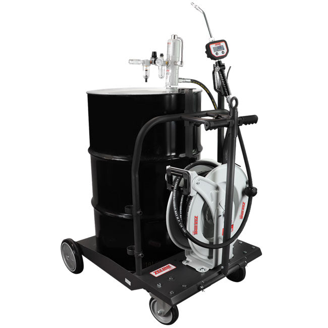 Zeeline ZEPKG5513 1 Pump Package with Digital Dispensing Nozzle Hose Reel and Cart | Tire Equipment Supply